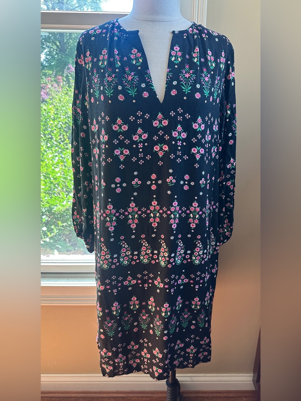 NWT Ann Taylor Linen Blend‎ Dress, Sz Medium